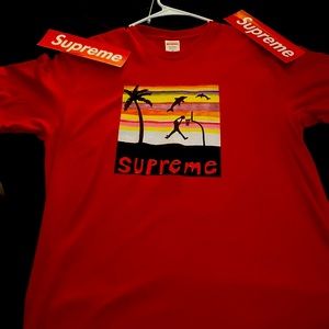 Supreme T shirt Purchased from supreme App